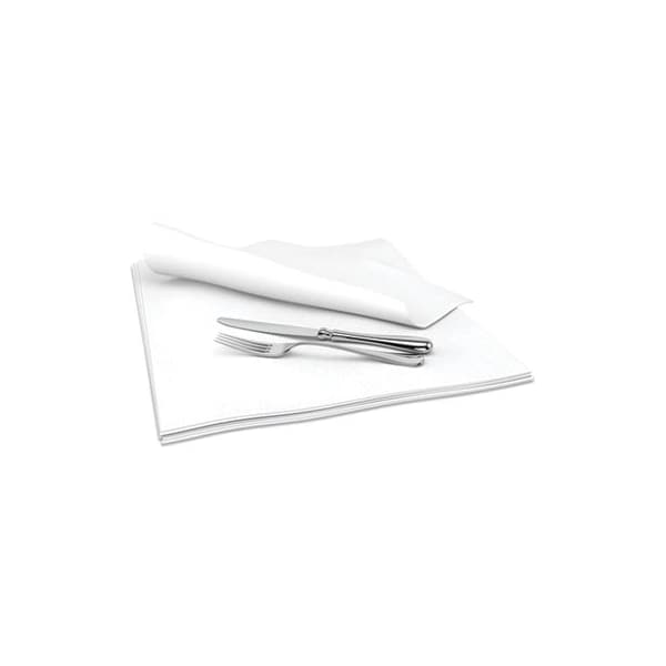 Cascadetis Cascades, SELECT DINNER NAPKINS, 1-PLY, 15in X 15in, WHITE, 1000PK N692 - main